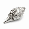 German Silver Ganesha Shankh — 22 cm