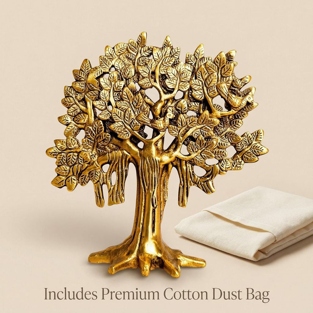 Brass Kalpavriksha Tree of Life — 7.5 Inch