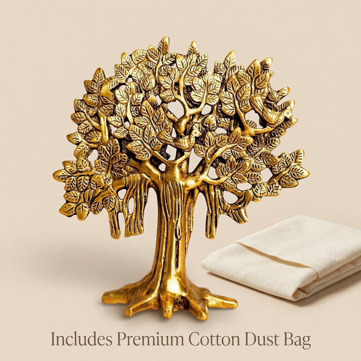 Brass Kalpavriksha Tree of Life — 7.5 Inch