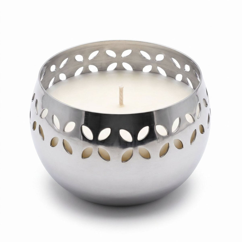 Floral Cutwork Tea Light Holder
