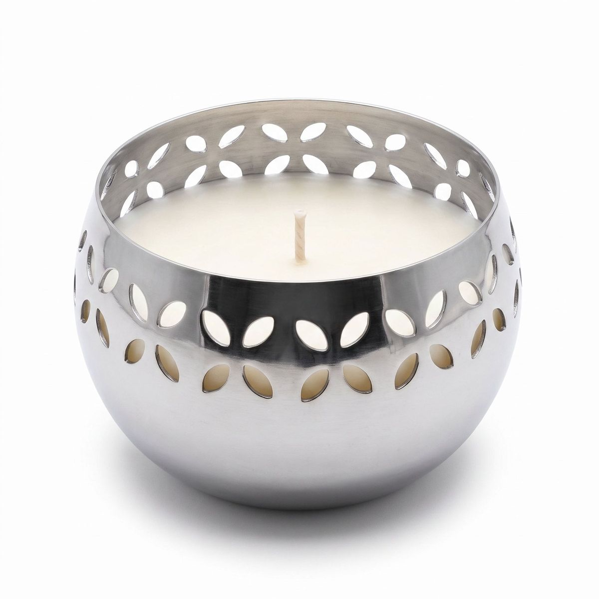 Floral Cutwork Tea Light Holder