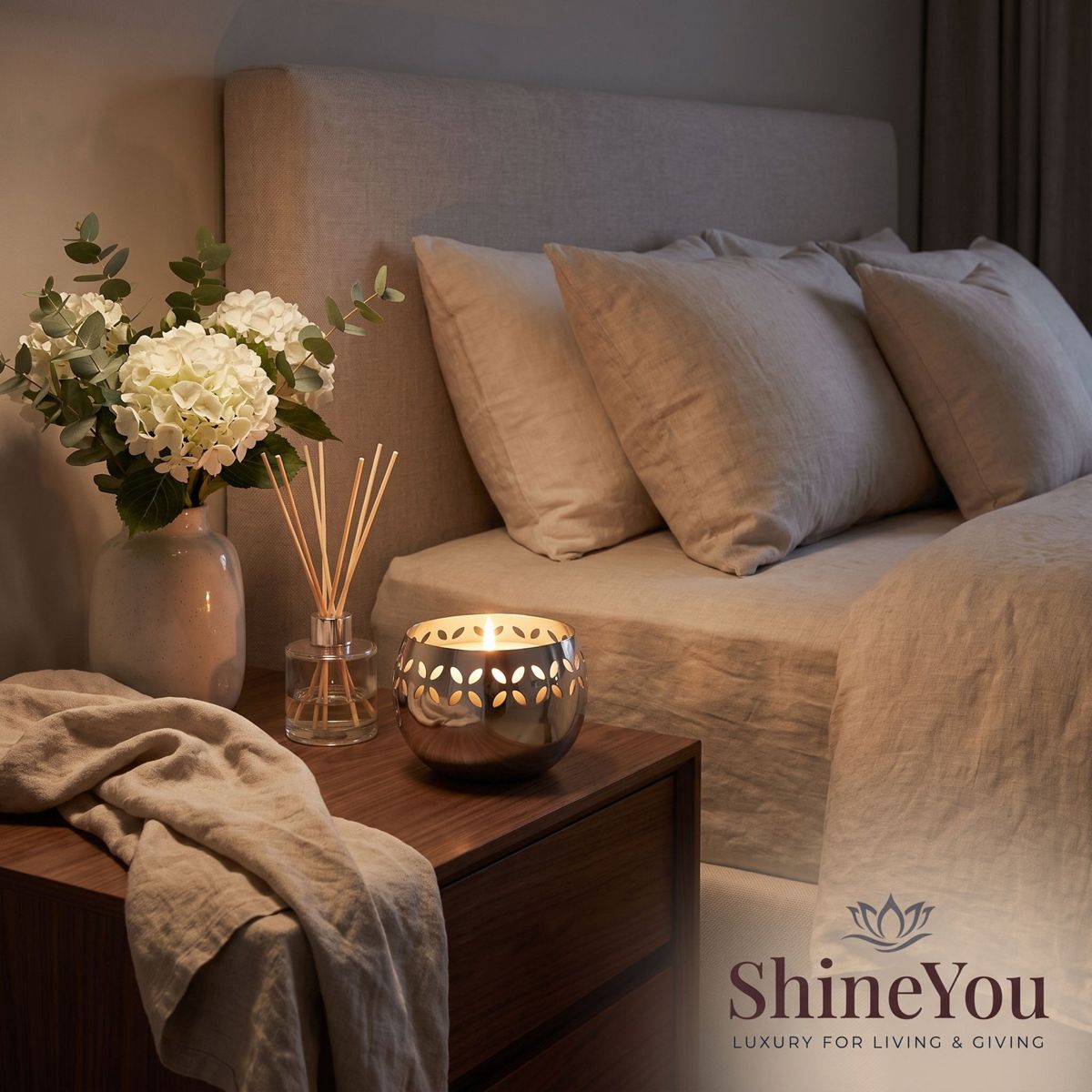 Floral Cutwork Tea Light Holder
