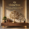 Brass Tree of Life with Birds