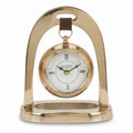 Hanging Brass Roman Numeral Table Clock