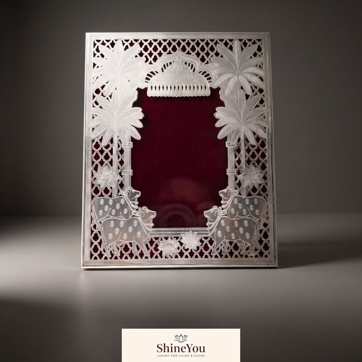 Silver Decorative Photo Frame