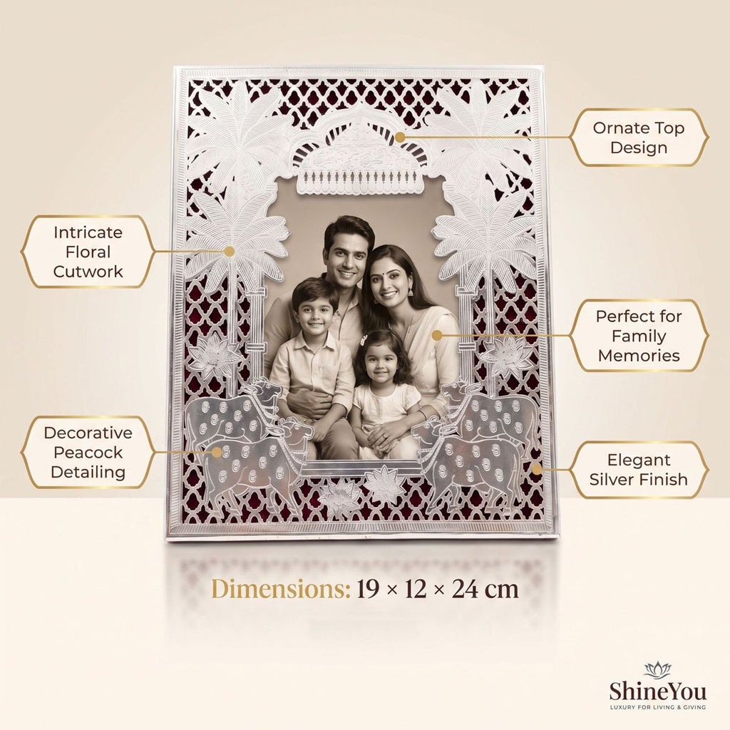 Silver Decorative Photo Frame