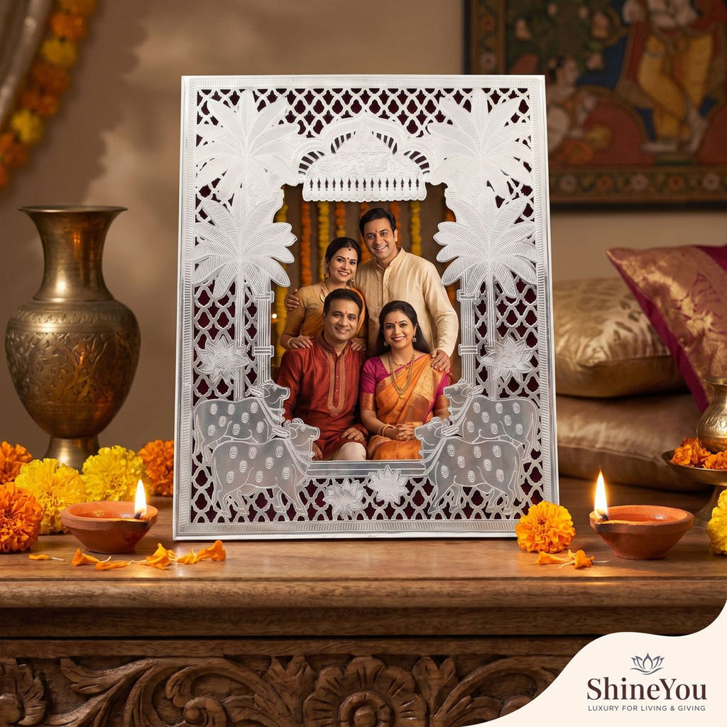 Silver Decorative Photo Frame