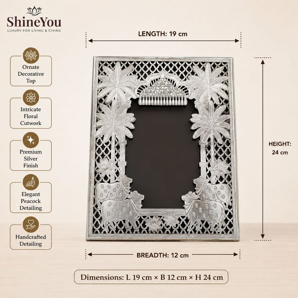 Silver Decorative Photo Frame
