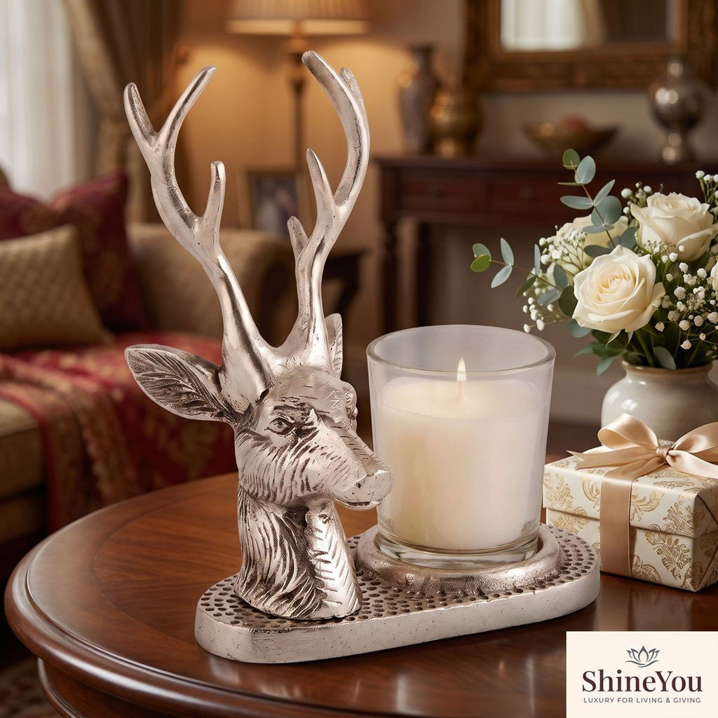 Deer Candle Holder