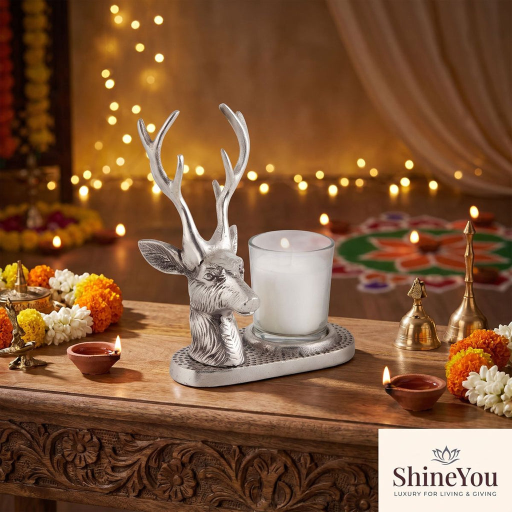 Deer Candle Holder