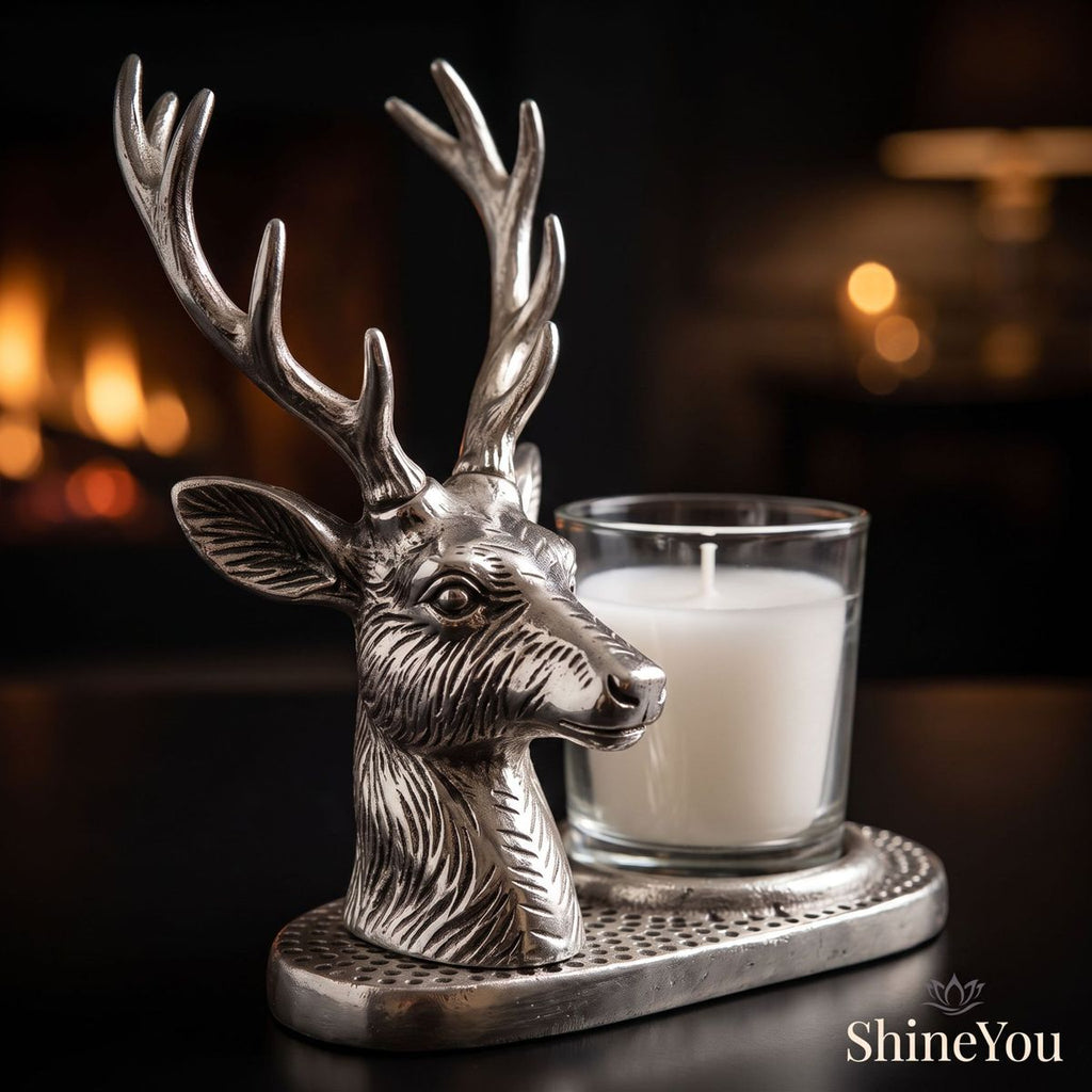 Deer Candle Holder