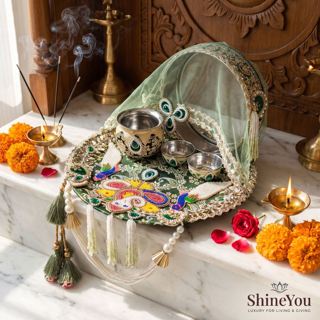 Karwa Chauth Pooja Thali Set