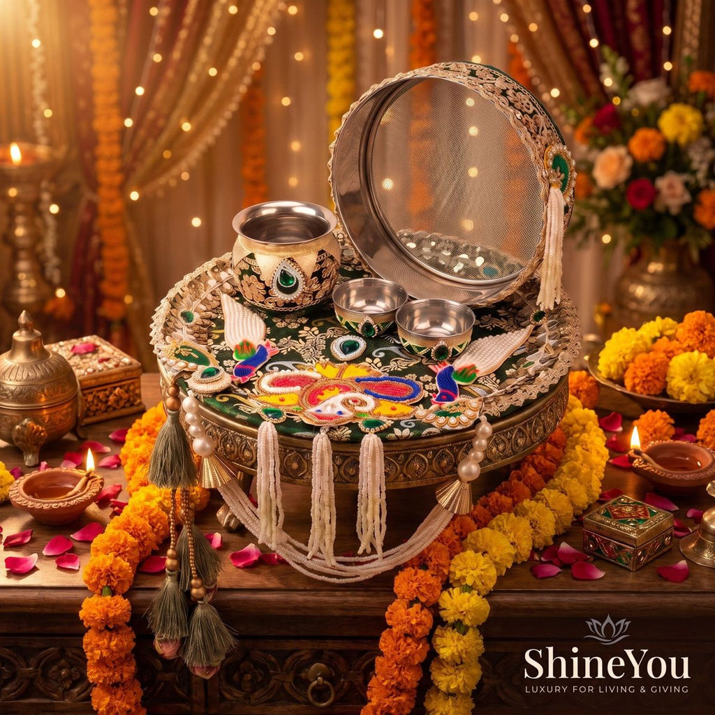 Karwa Chauth Pooja Thali Set