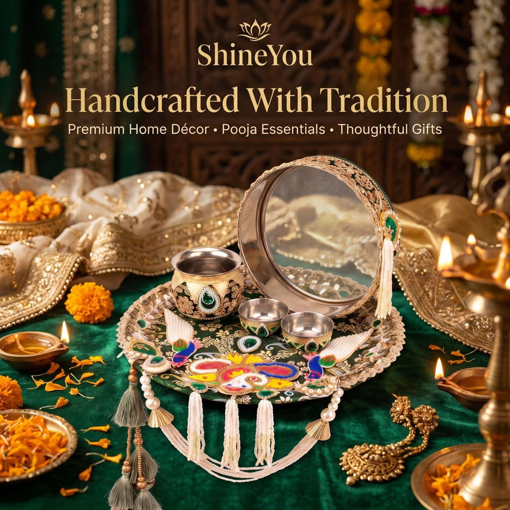 Karwa Chauth Pooja Thali Set