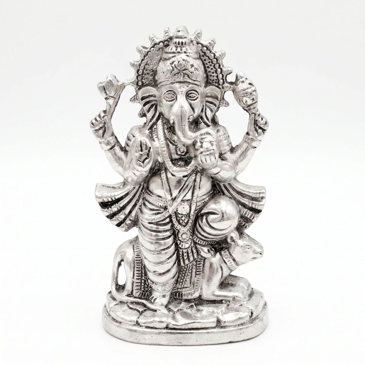 German Silver Ganesha Wall Hanging