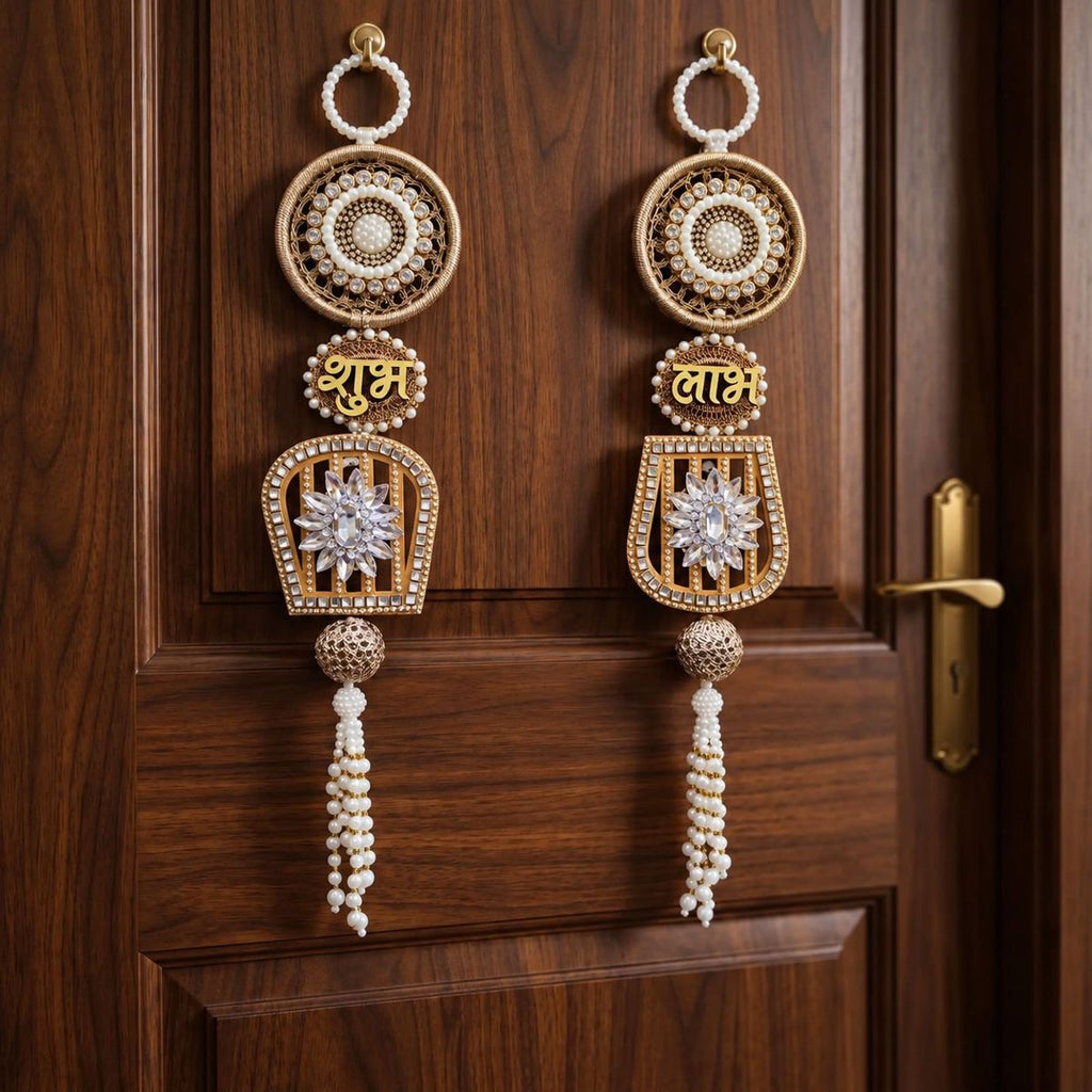 Shubh Labh Door Hanging Set — III