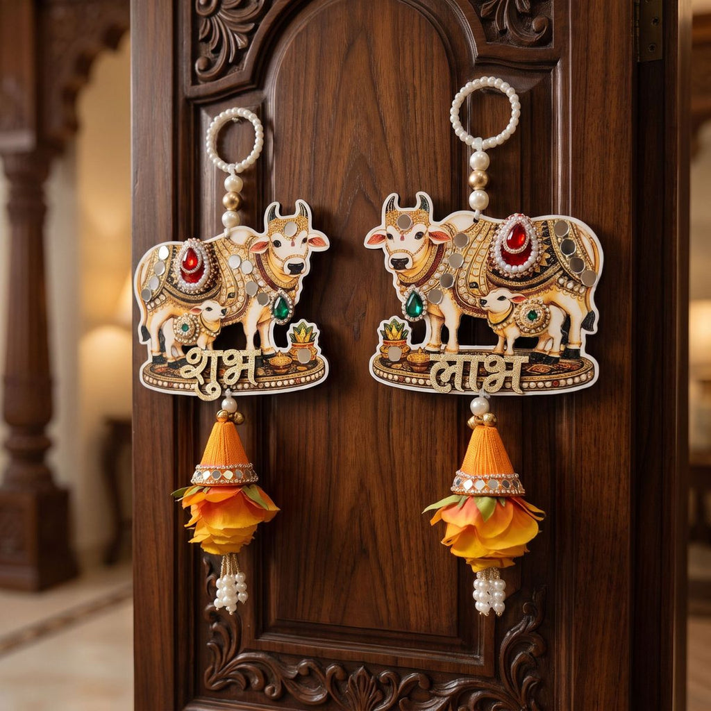 Kamdhenu Shubh Labh Door Hanging Set