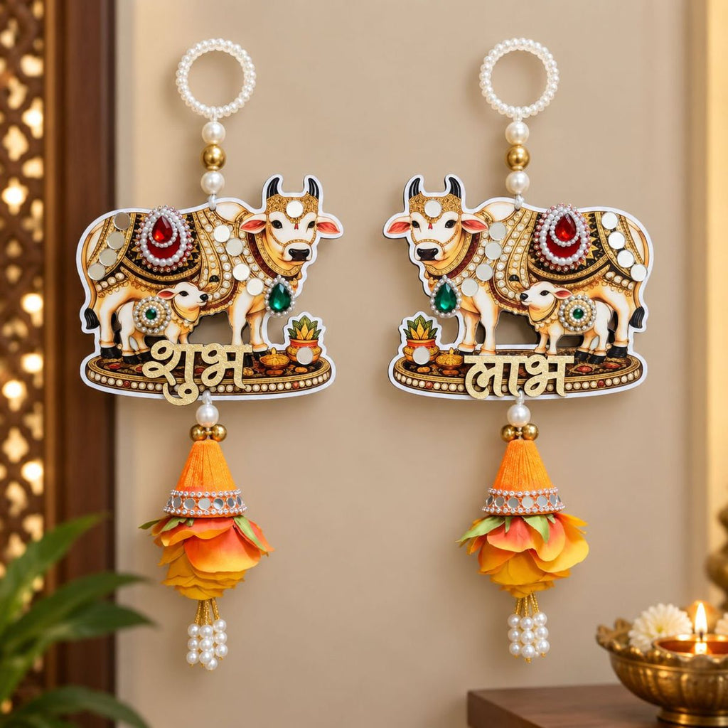 Kamdhenu Shubh Labh Door Hanging Set