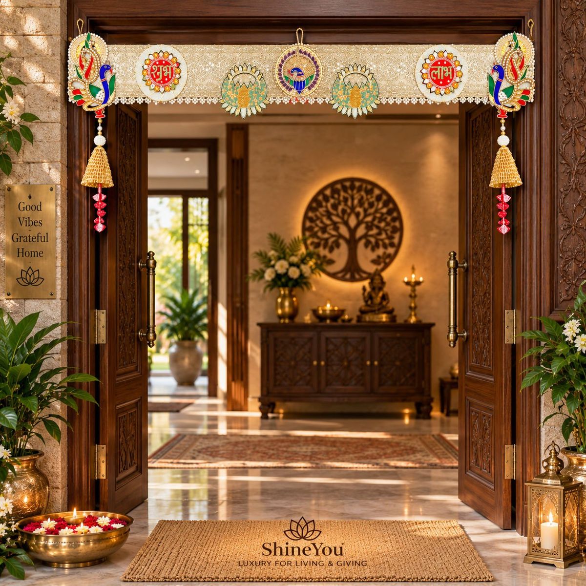 Peacock Shubh Labh Door Bandhanwar