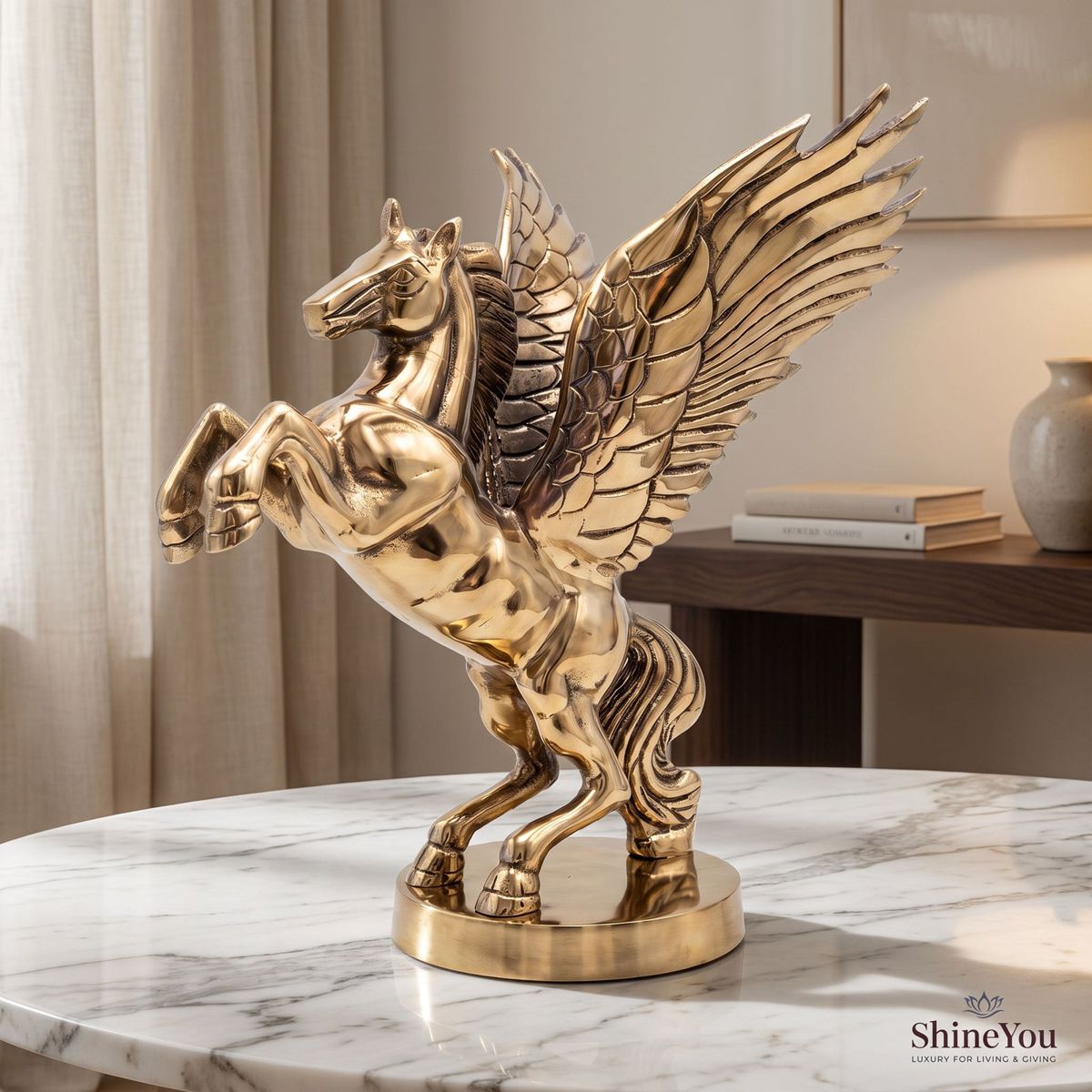 Pegasus Horse Showpiece